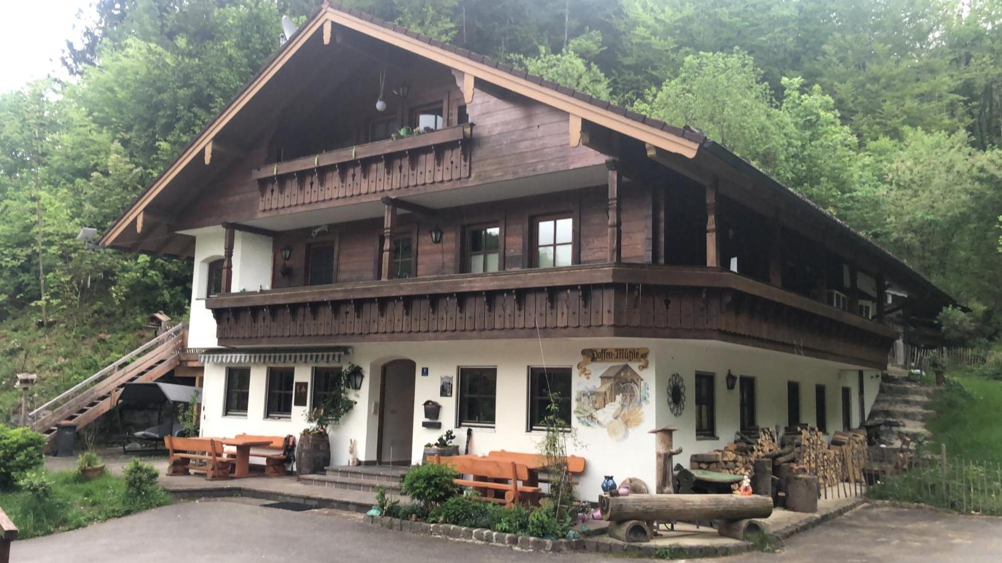 Ferienwohnung Doffenmuehle Marktschellenberg Dış mekan fotoğraf